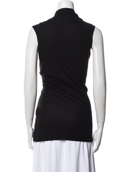 Rick Owens Lilies Cowl Neck Sleeveless Top