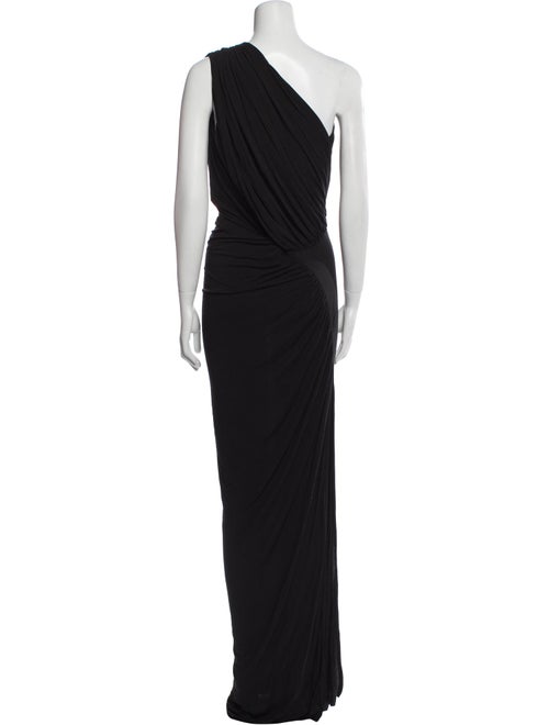 Rick Owens Lilies One-Shoulder Long Dress