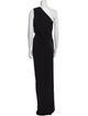Rick Owens Lilies One-Shoulder Long Dress