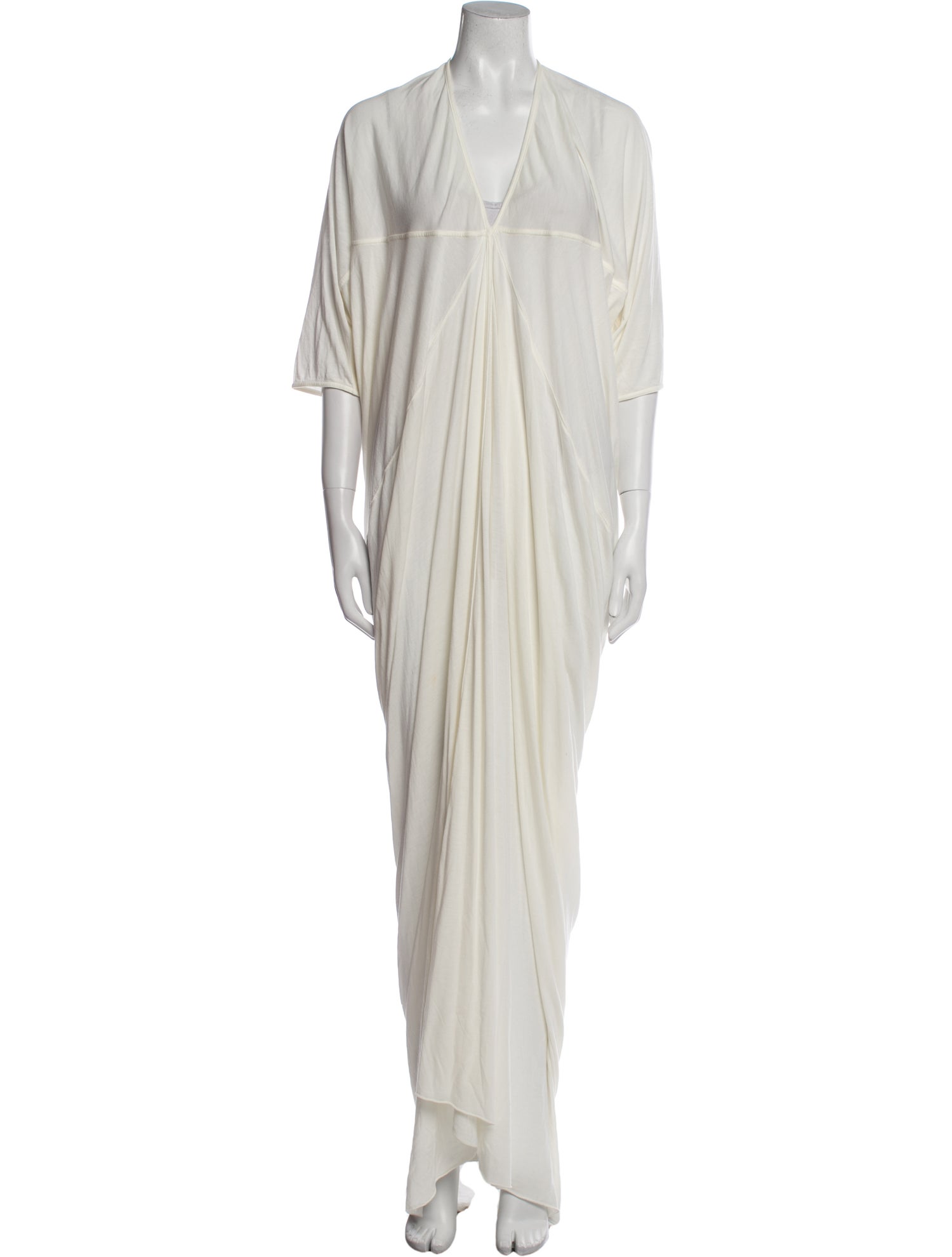 Rick Owens Lilies V-Neck Long Dress