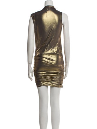 Rick Owens Lilies Printed Mini Dress