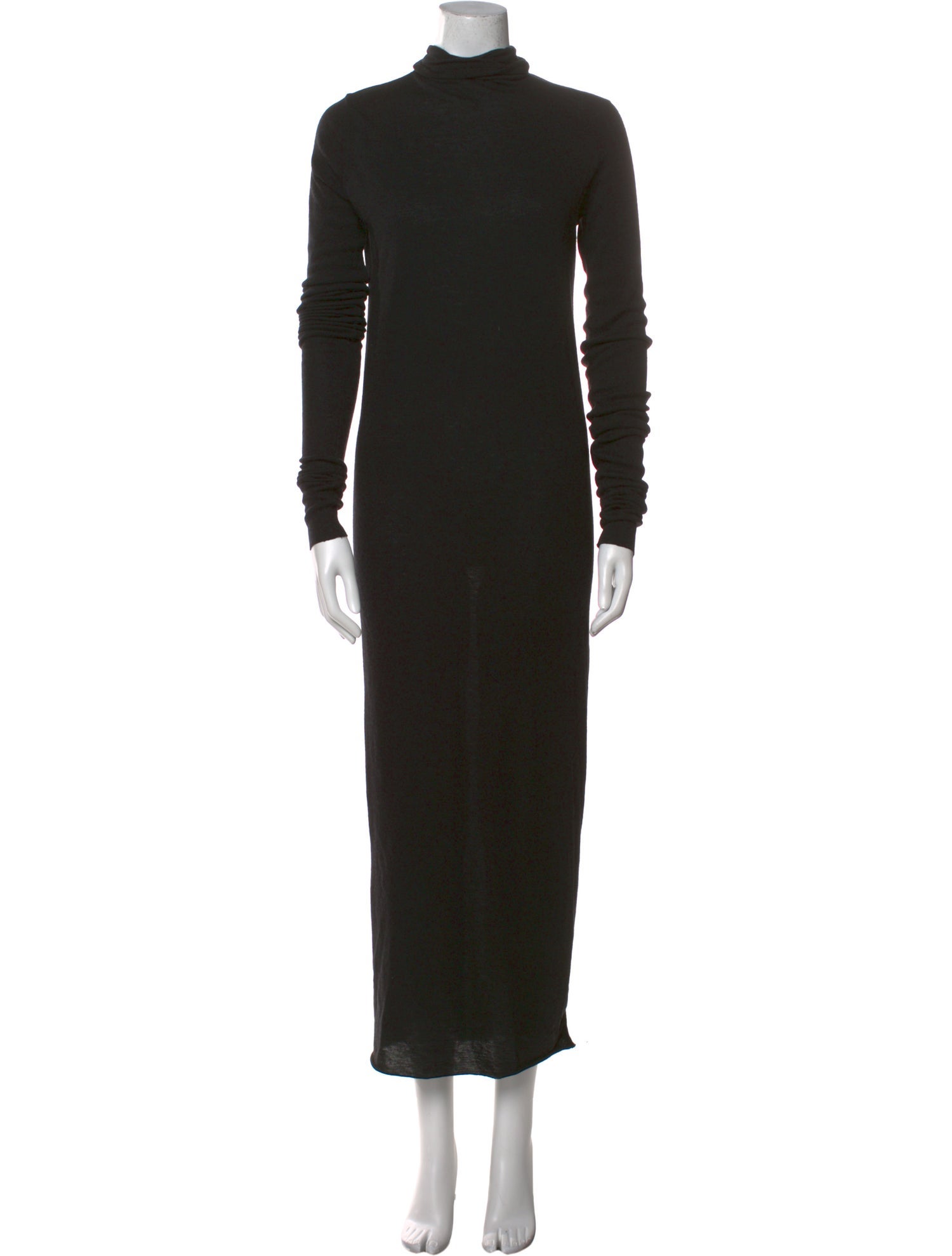 Rick Owens Lilies Turtleneck Long Dress
