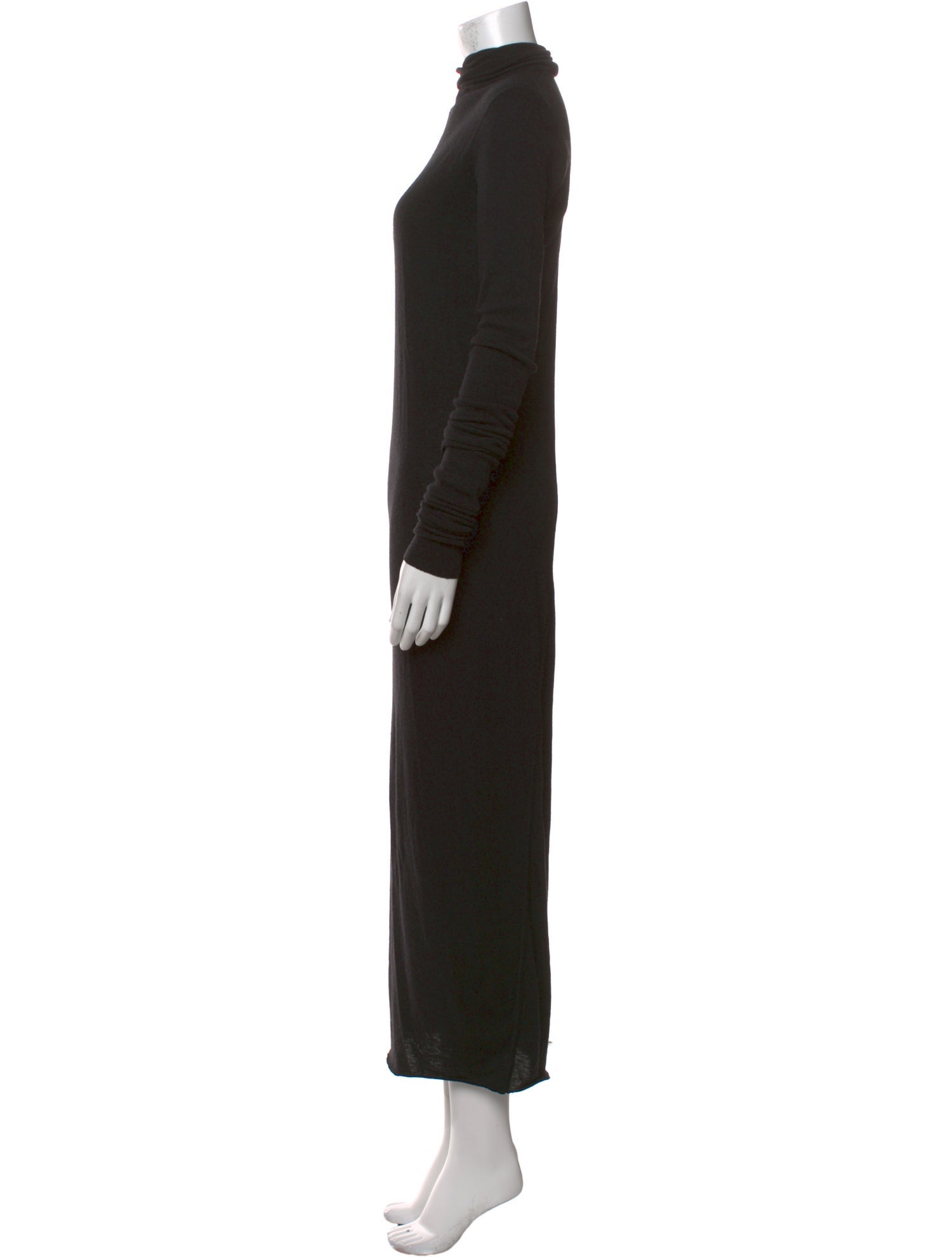 Rick Owens Lilies Turtleneck Long Dress