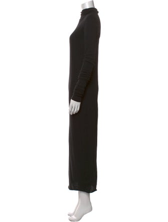 Rick Owens Lilies Turtleneck Long Dress