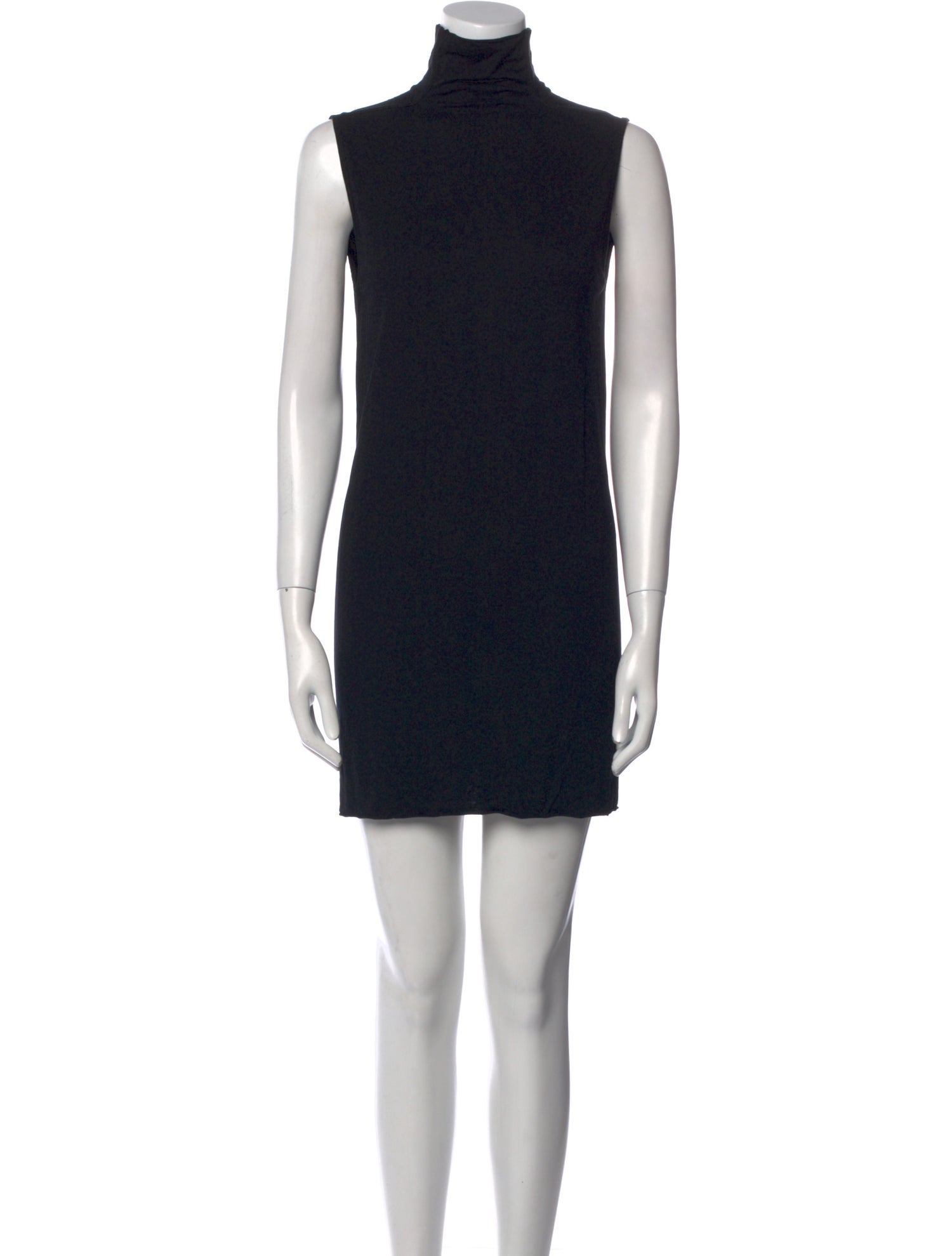 Rick Owens Lilies Turtleneck Mini Dress
