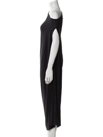 Rick Owens Lilies One-Shoulder Long Dress