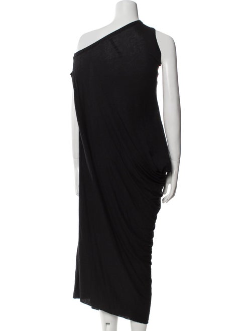 Rick Owens Lilies One-Shoulder Long Dress