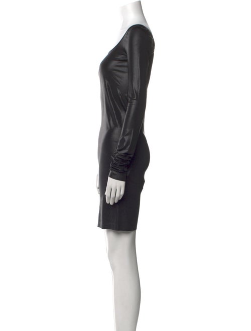 Rick Owens Lilies Cowl Neck Mini Dress