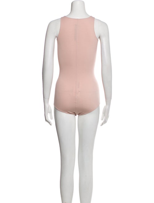 Rick Owens Lilies Scoop Neck Sleeveless Bodysuit