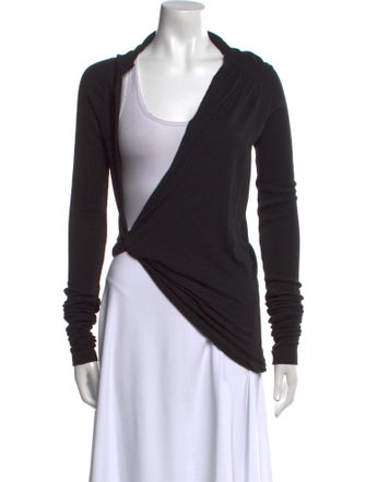 Rick Owens Lilies V-Neck Sweater