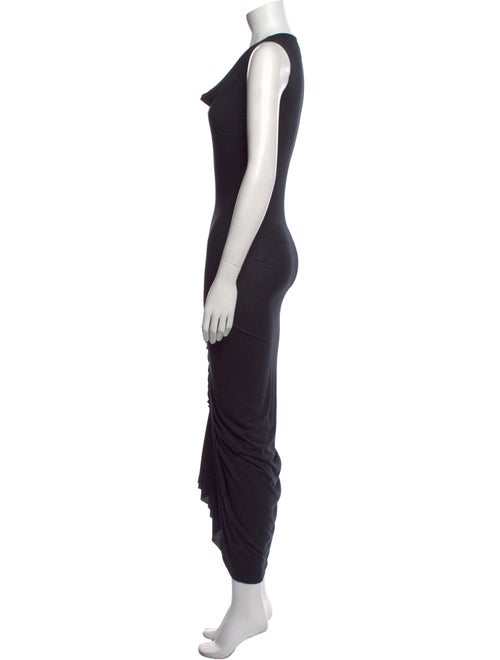 Rick Owens Lilies Cowl Neck Long Dress