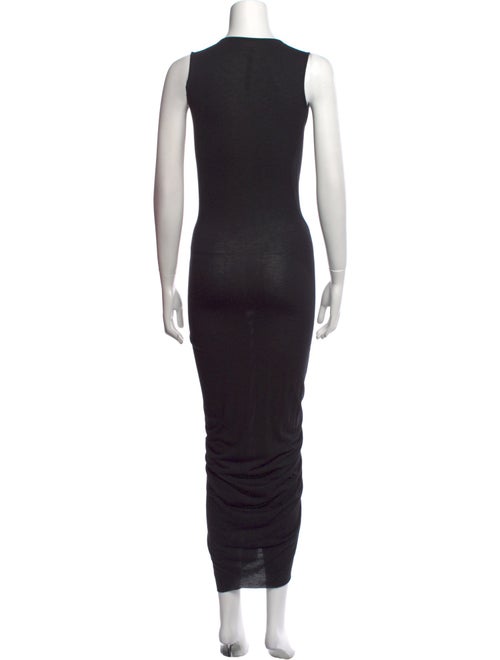 Rick Owens Lilies Cowl Neck Long Dress