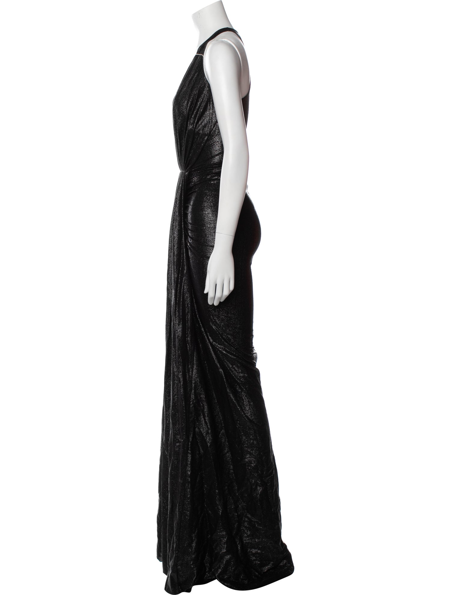 Rick Owens Lilies V-Neck Long Dress