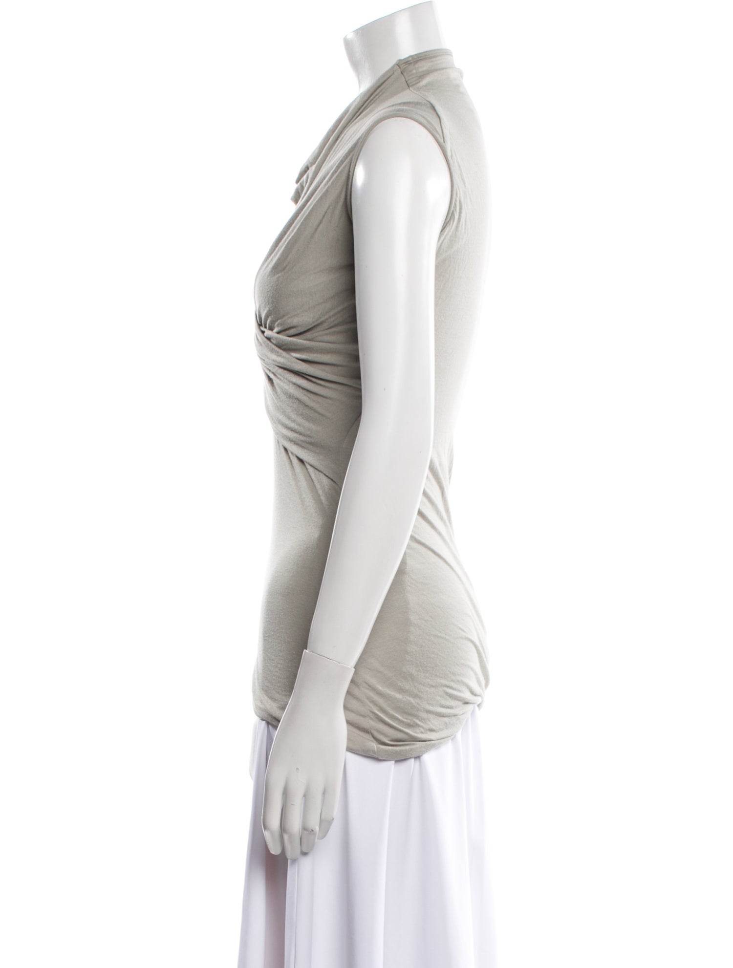 Rick Owens Lilies Cowl Neck Mini Dress