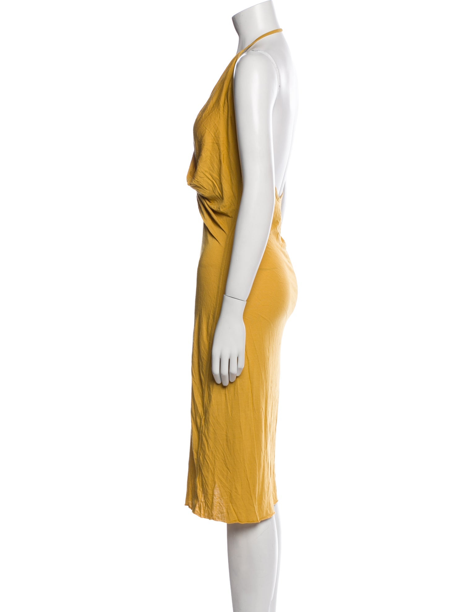 Rick Owens Lilies Halterneck Midi Length Dress