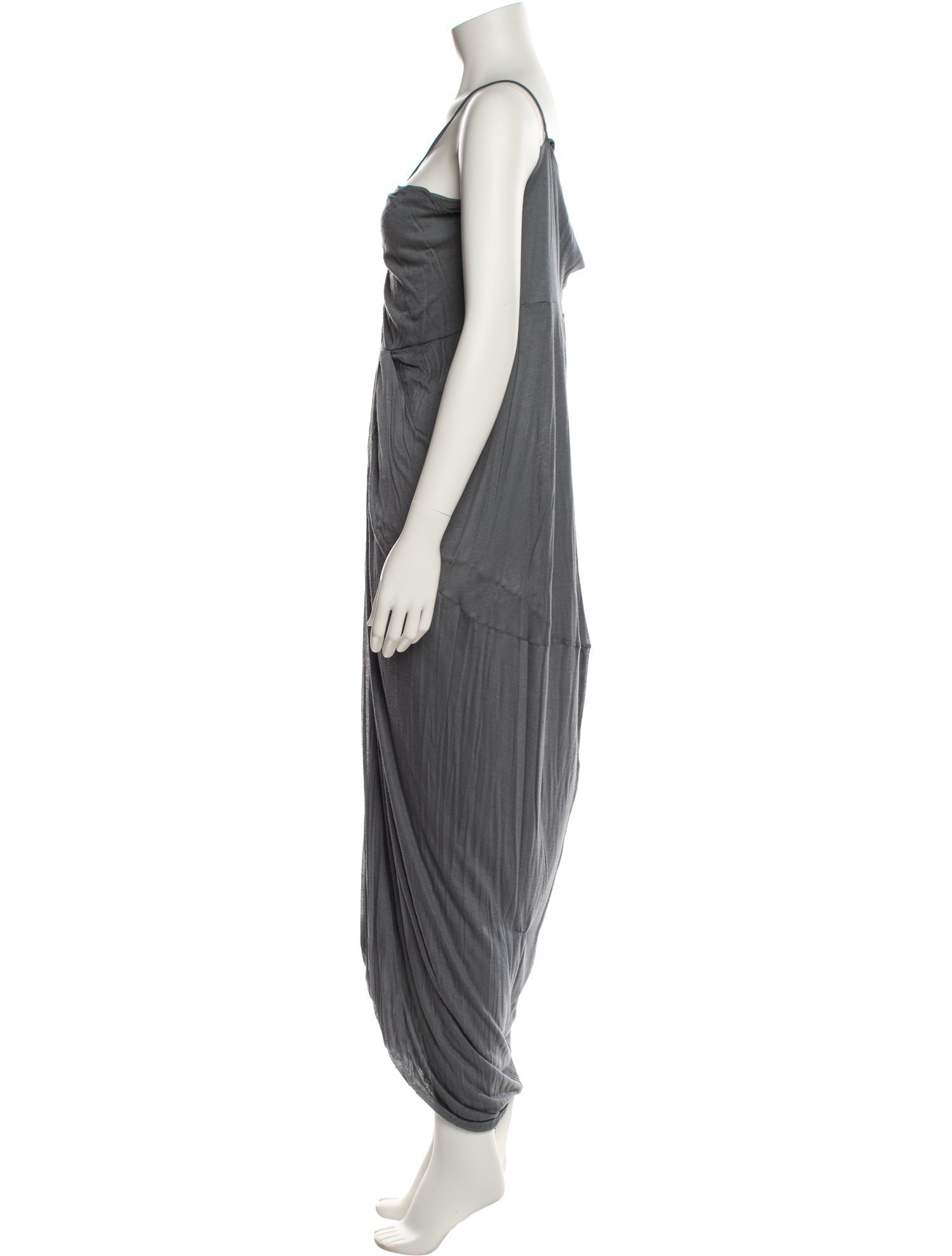 Rick Owens Lilies V-Neck Long Dress