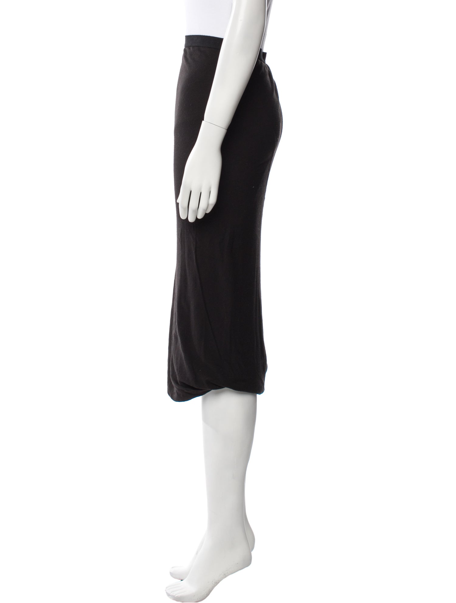 Rick Owens Lilies Vintage Knee-Length Skirt