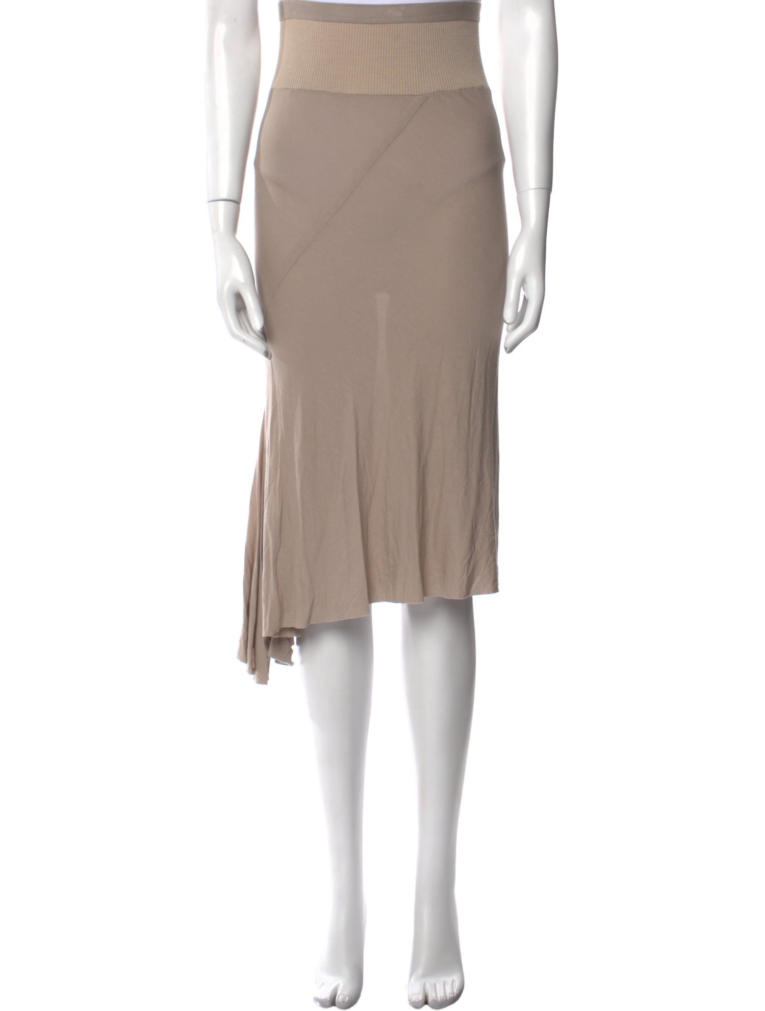 Rick Owens Lilies Midi Length Skirt