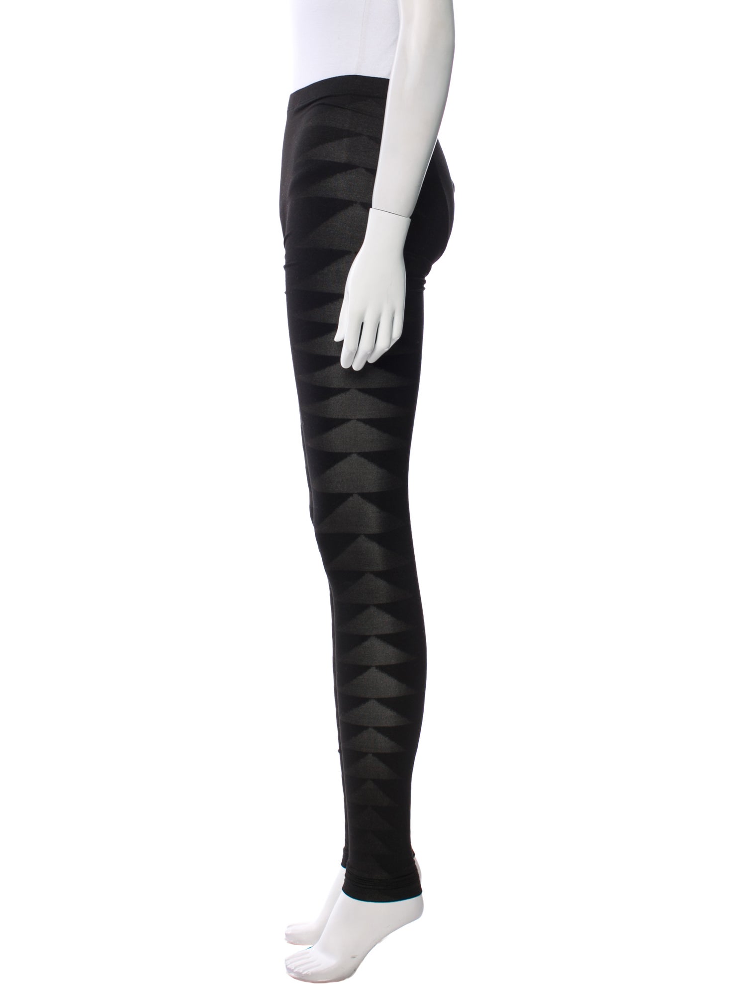Rick Owens Lilies Patterned Skinny Leg Pants