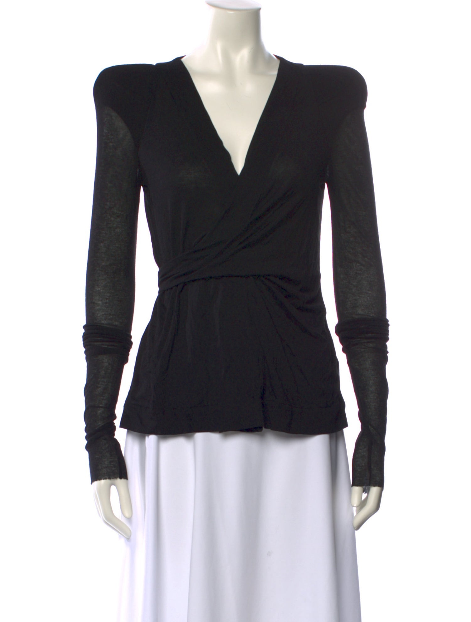 Rick Owens Lilies 2021 Wrap Evening Jacket