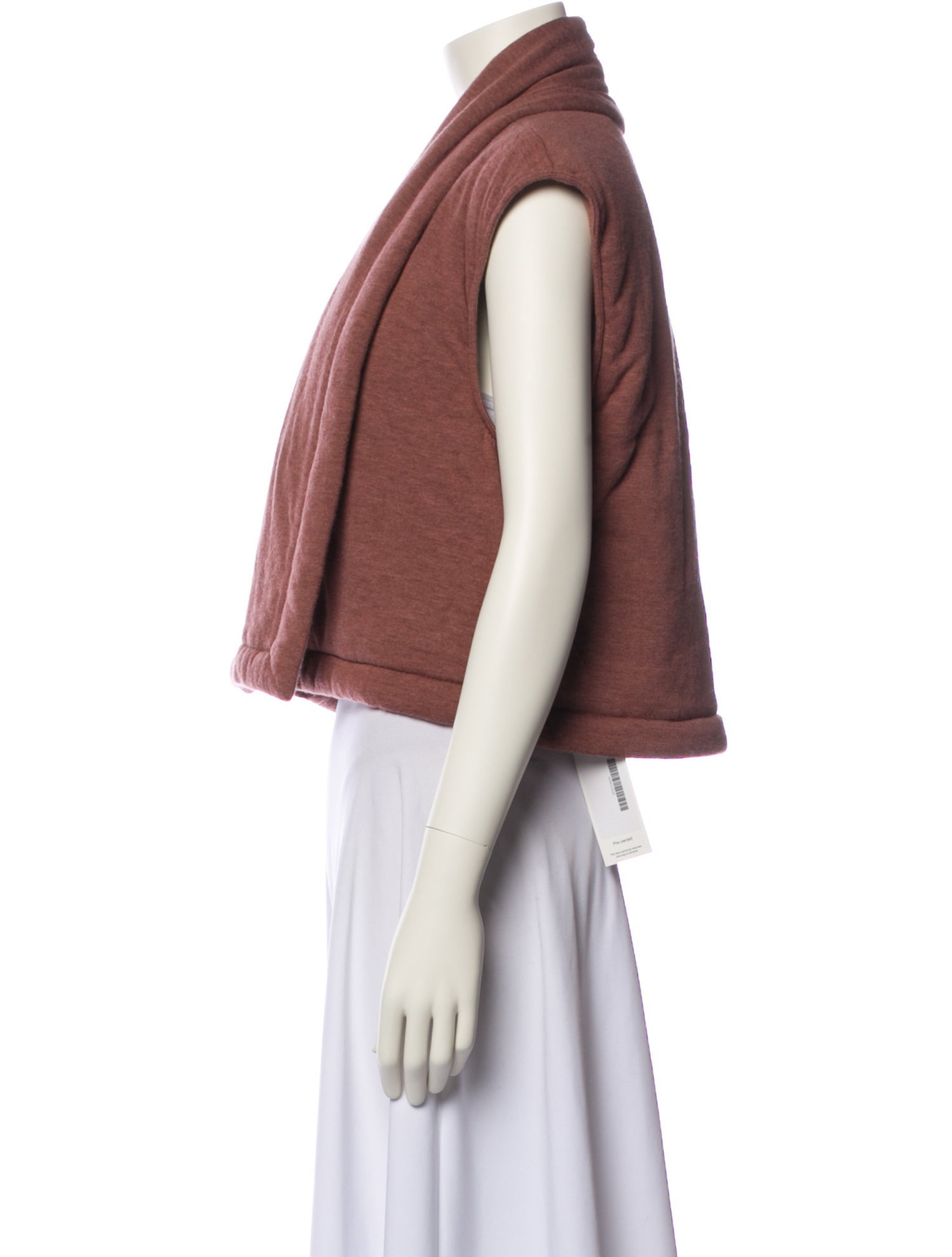 Rick Owens Lilies Angora Vest