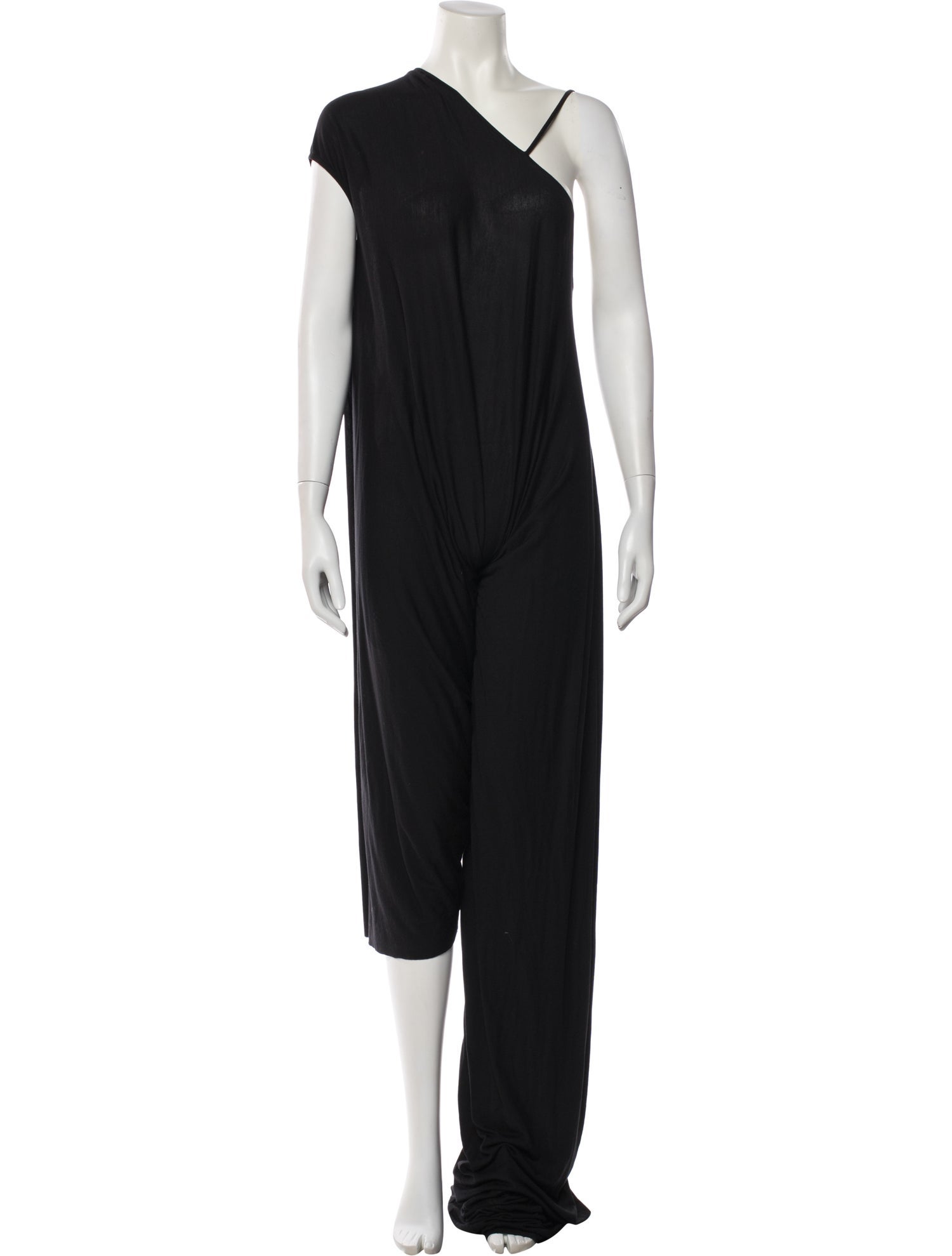 Rick Owens Lilies One-Shoulder Long Dress