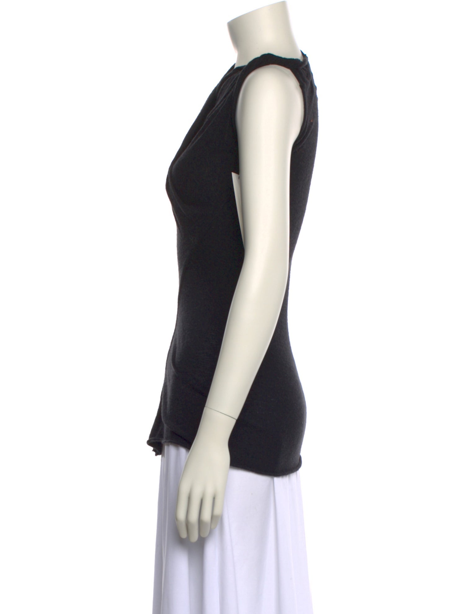 Rick Owens Lilies Late 2000's - Early 2010's Asymmetrical Top
