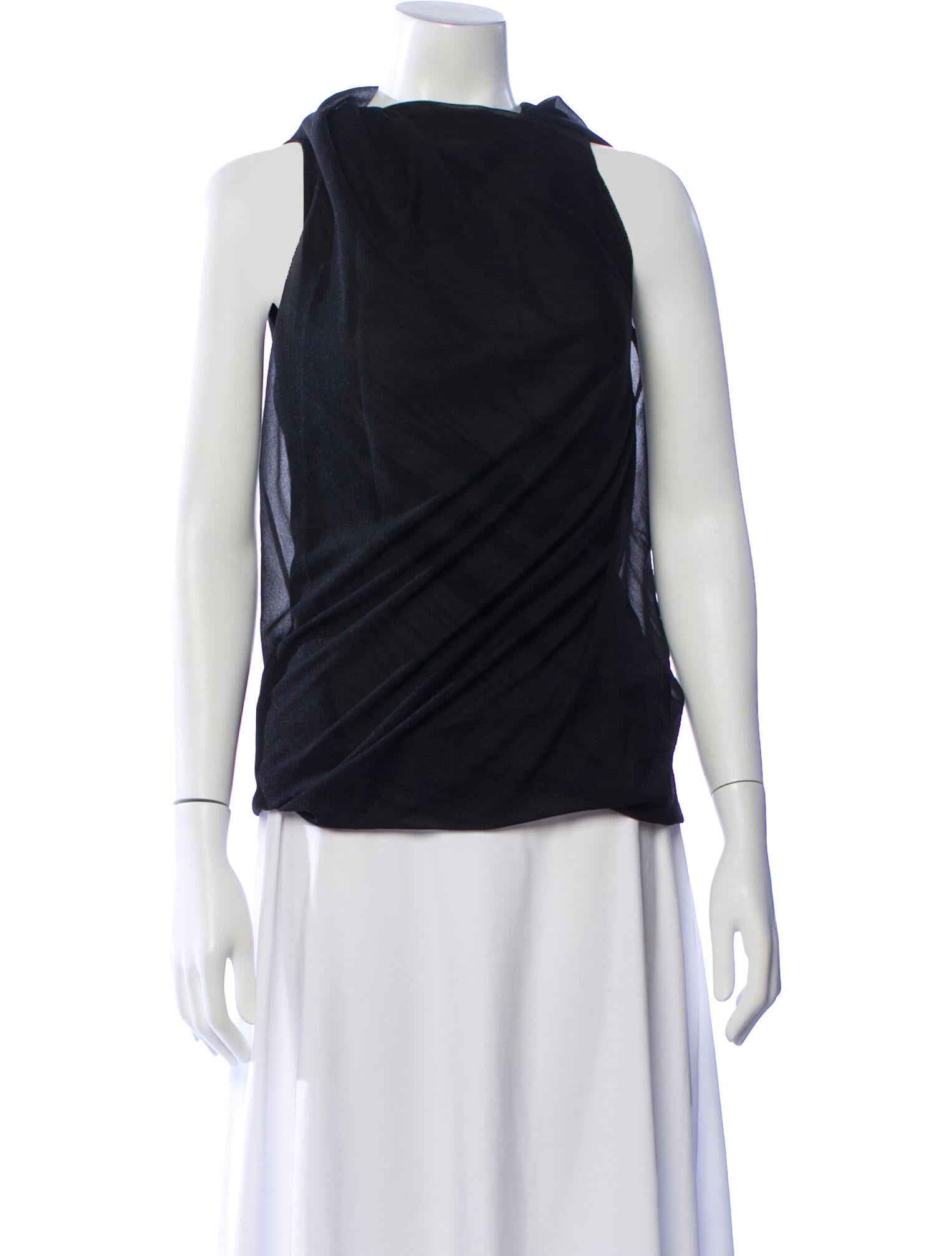 Rick Owens Lilies Crew Neck Sleeveless Top w/ Tags