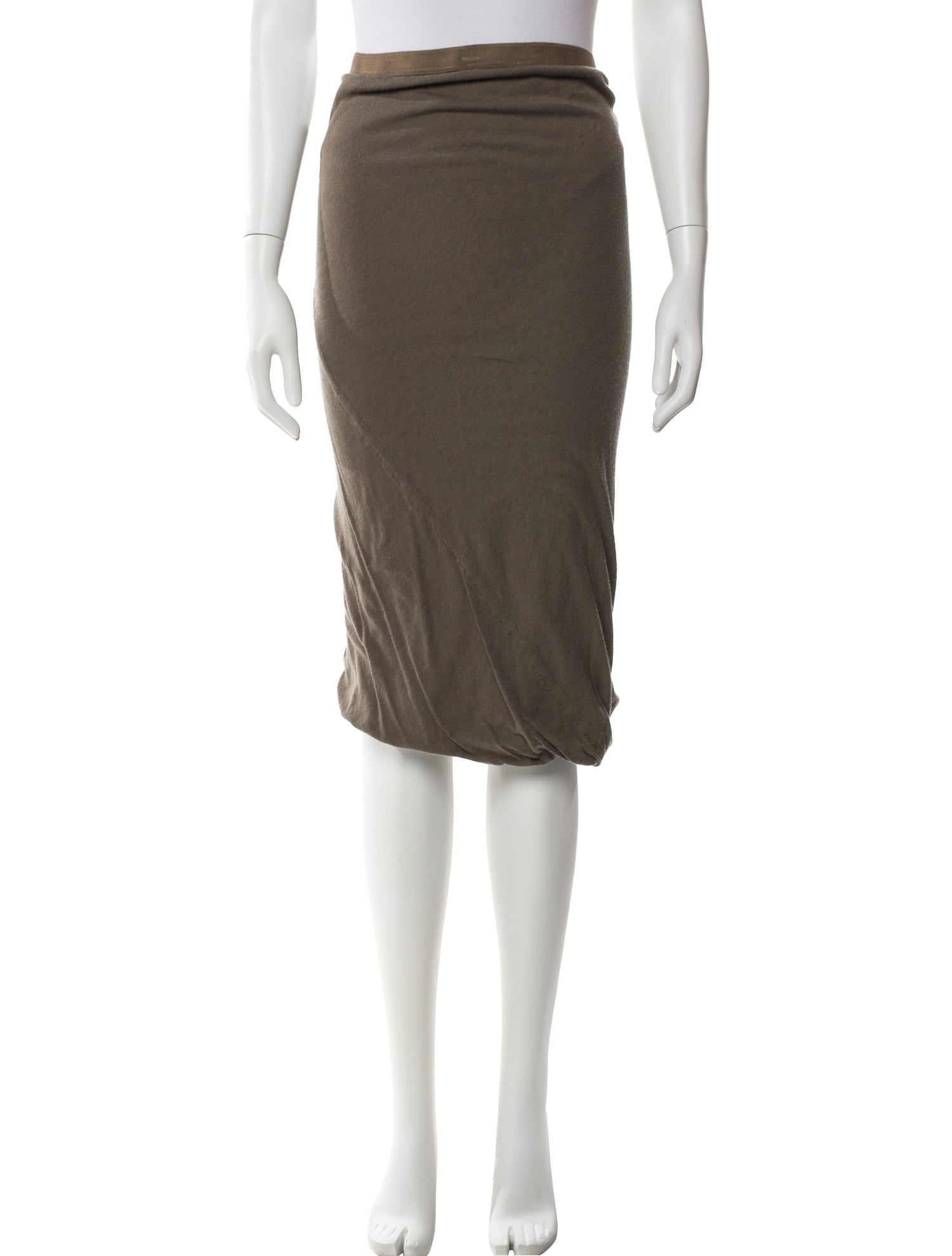 Rick Owens Lilies Midi Length Skirt