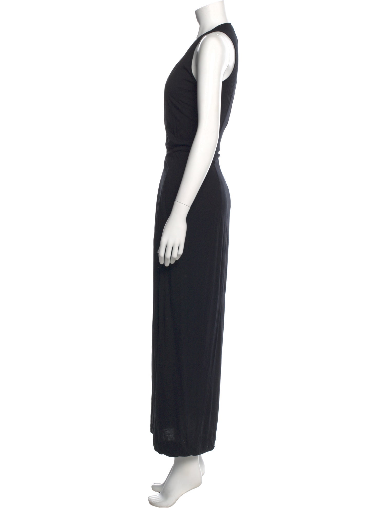 Rick Owens Lilies V-Neck Long Dress