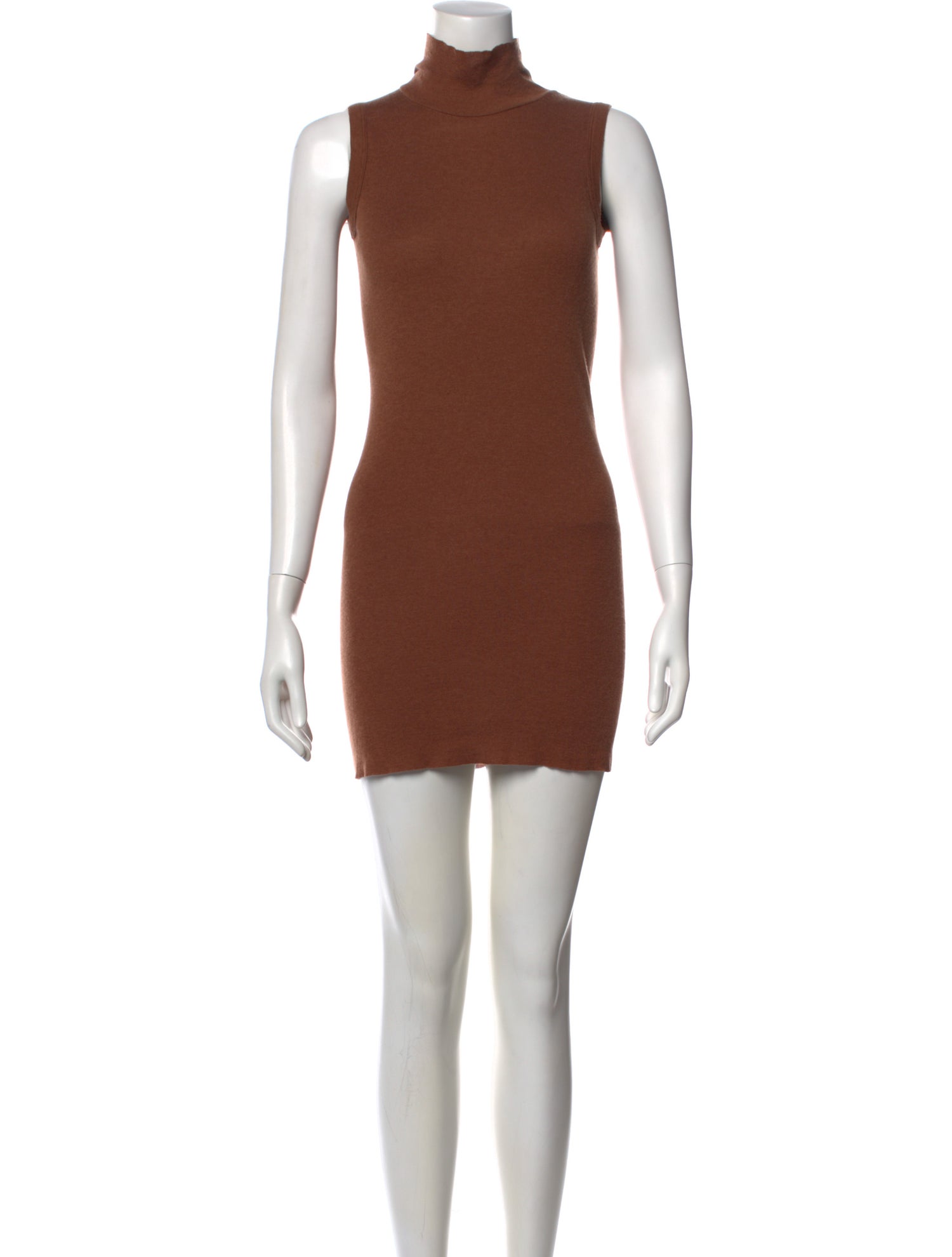 Rick Owens Lilies Turtleneck Mini Dress