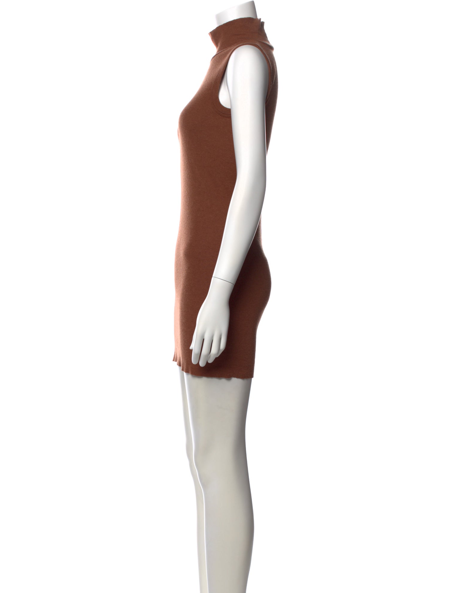 Rick Owens Lilies Turtleneck Mini Dress