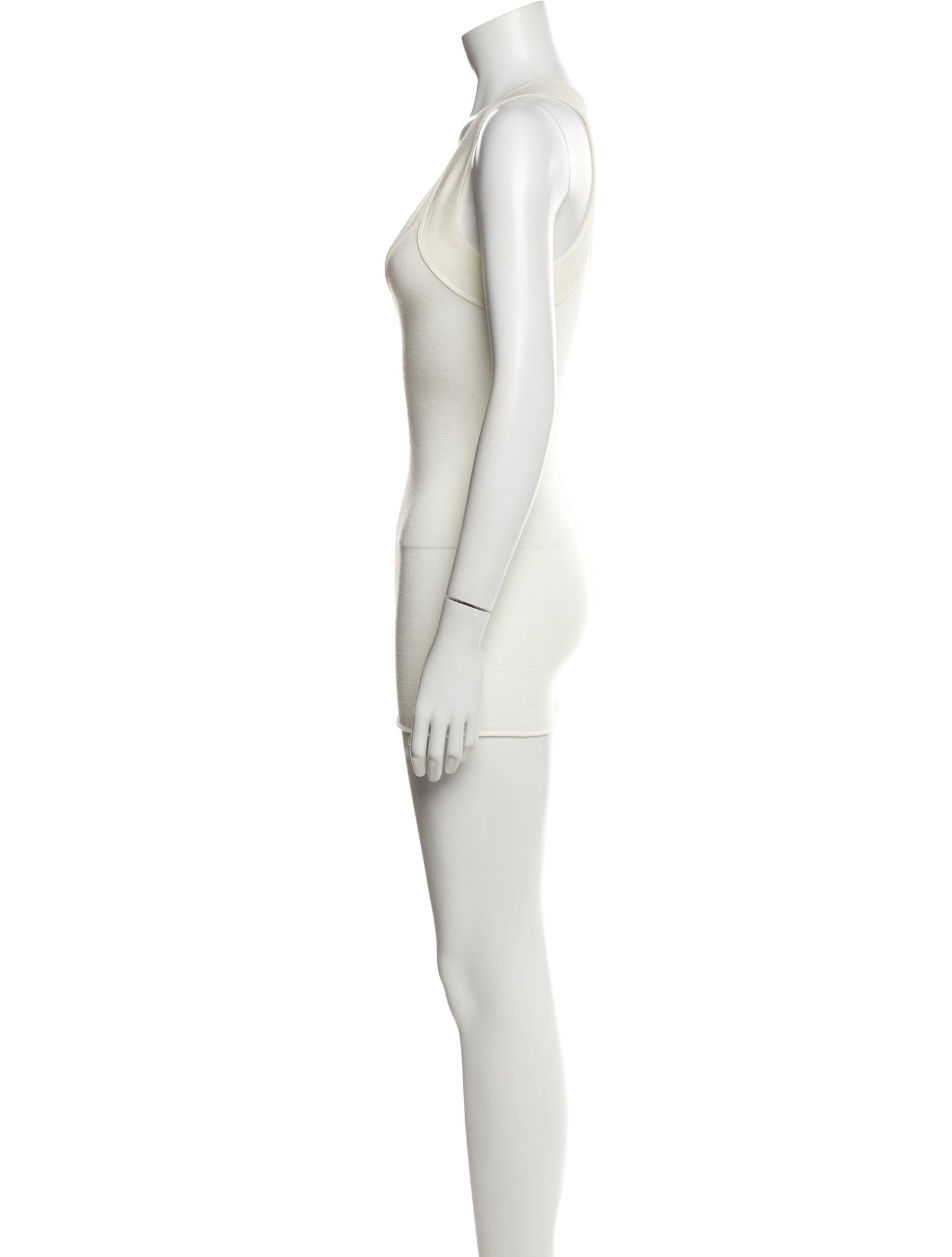 Rick Owens Lilies V-Neck Mini Dress