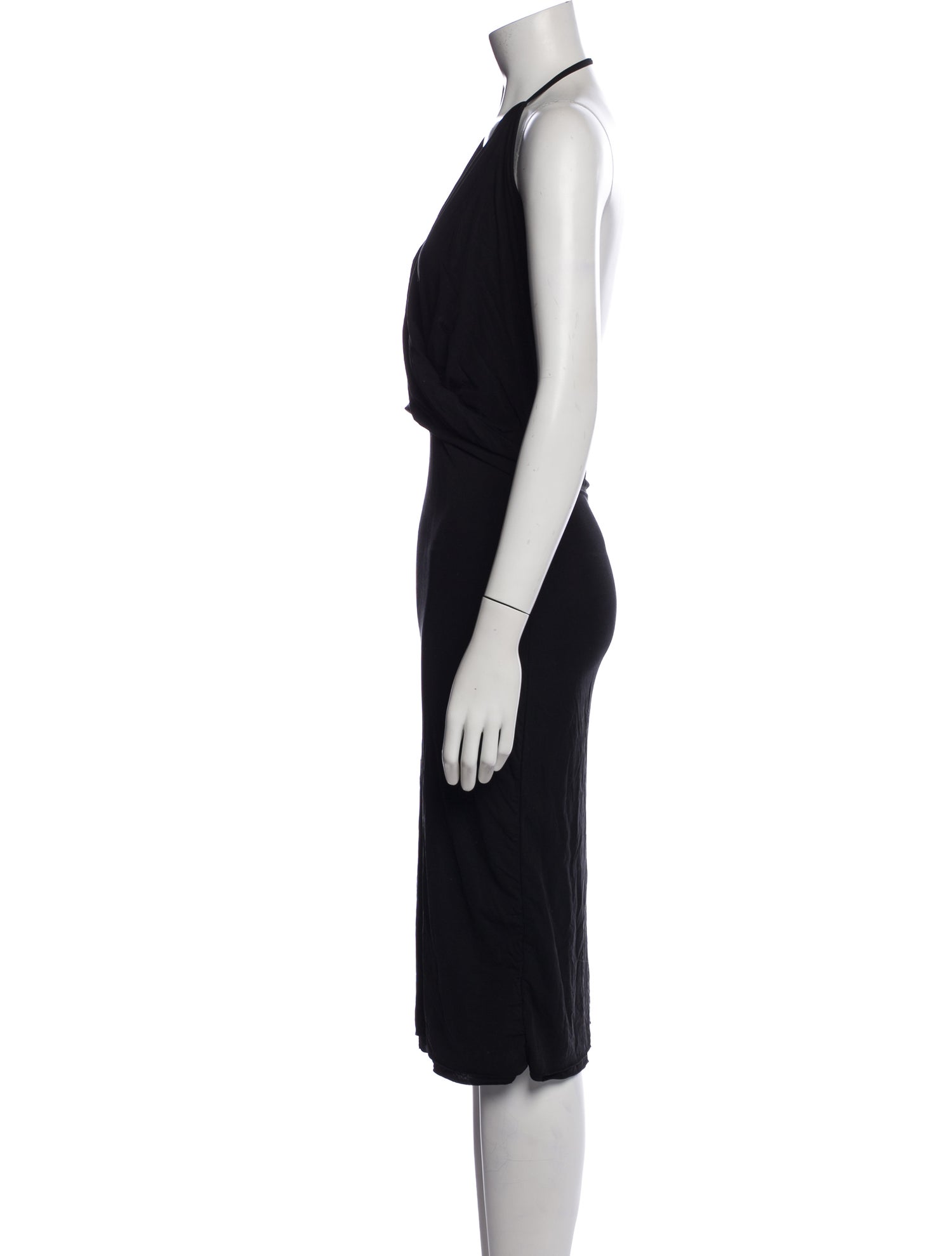 Rick Owens Lilies Halterneck Midi Length Dress