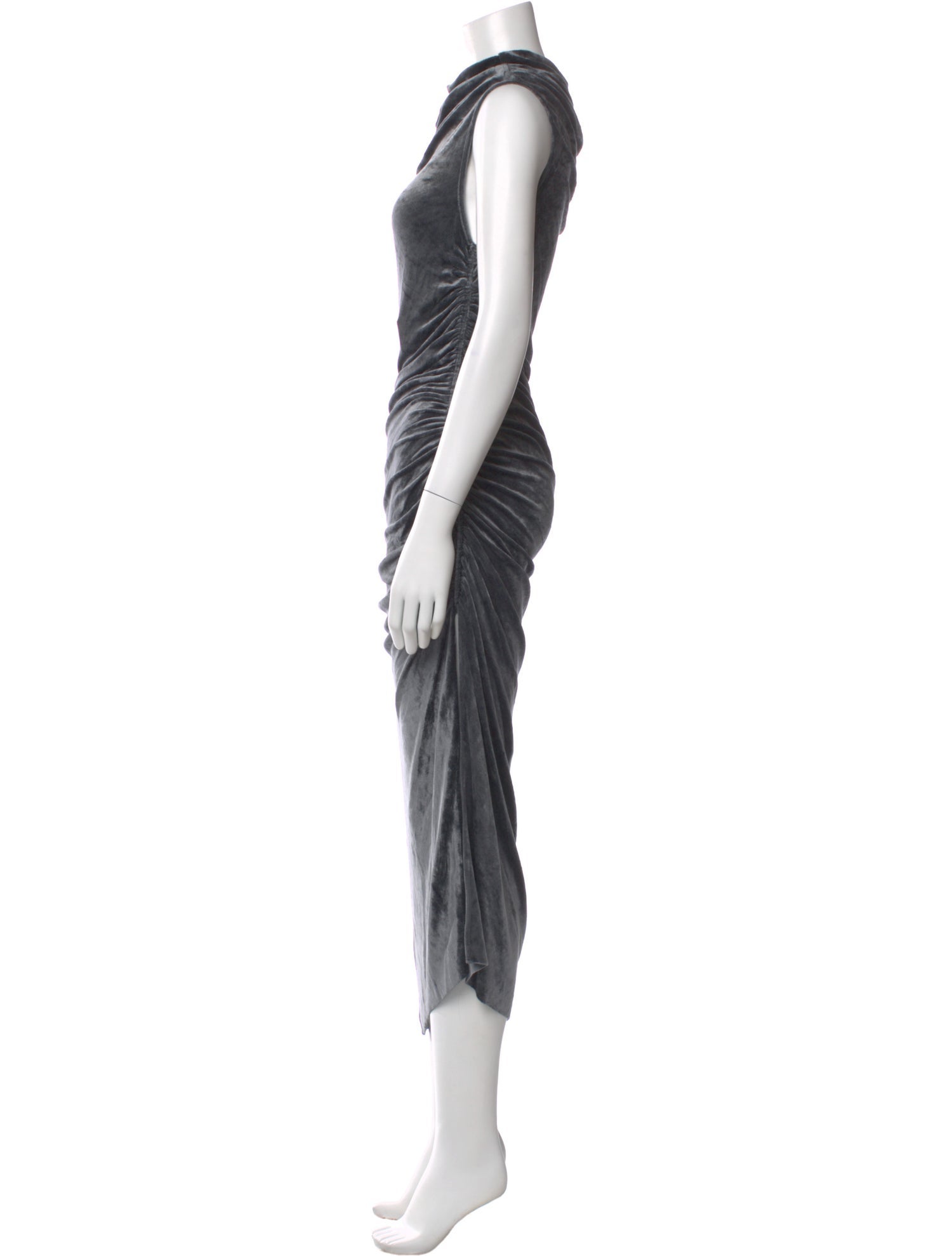 Rick Owens Lilies Cowl Neck Long Dress w/ Tags