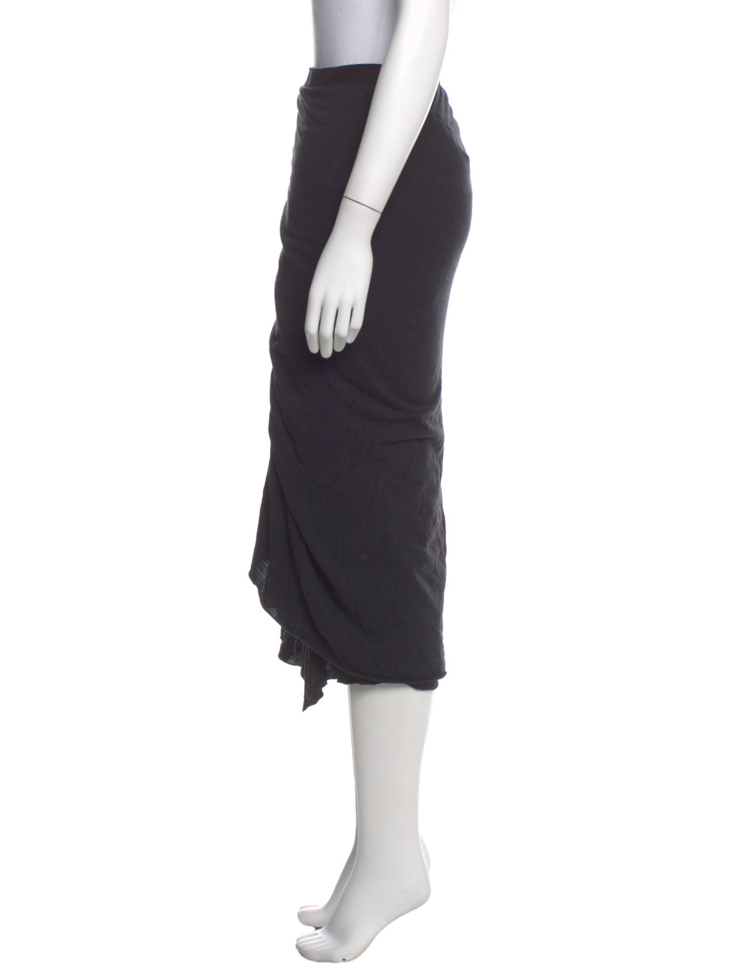 Rick Owens Lilies Midi Length Skirt