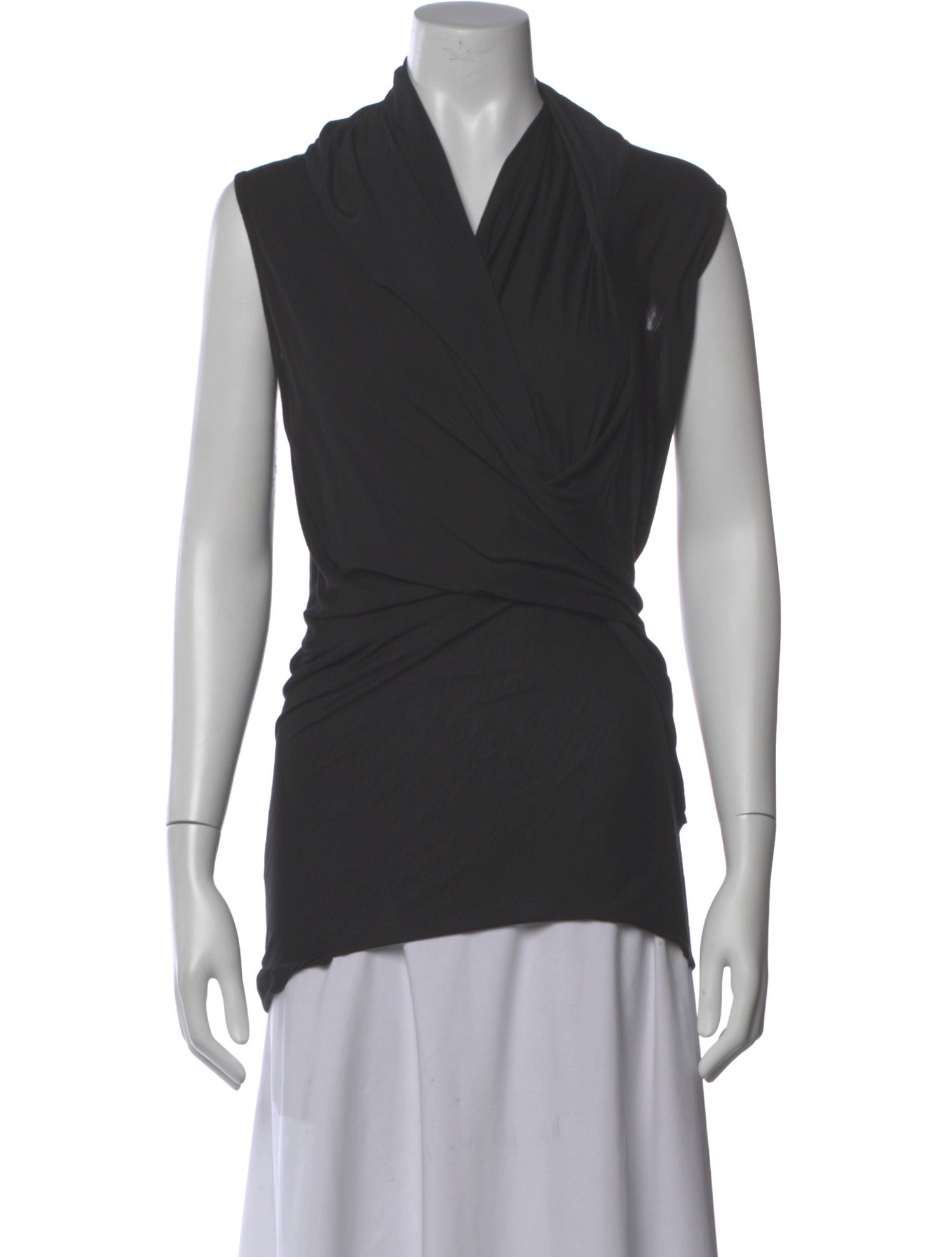 Rick Owens Lilies V-Neck Sleeveless Top