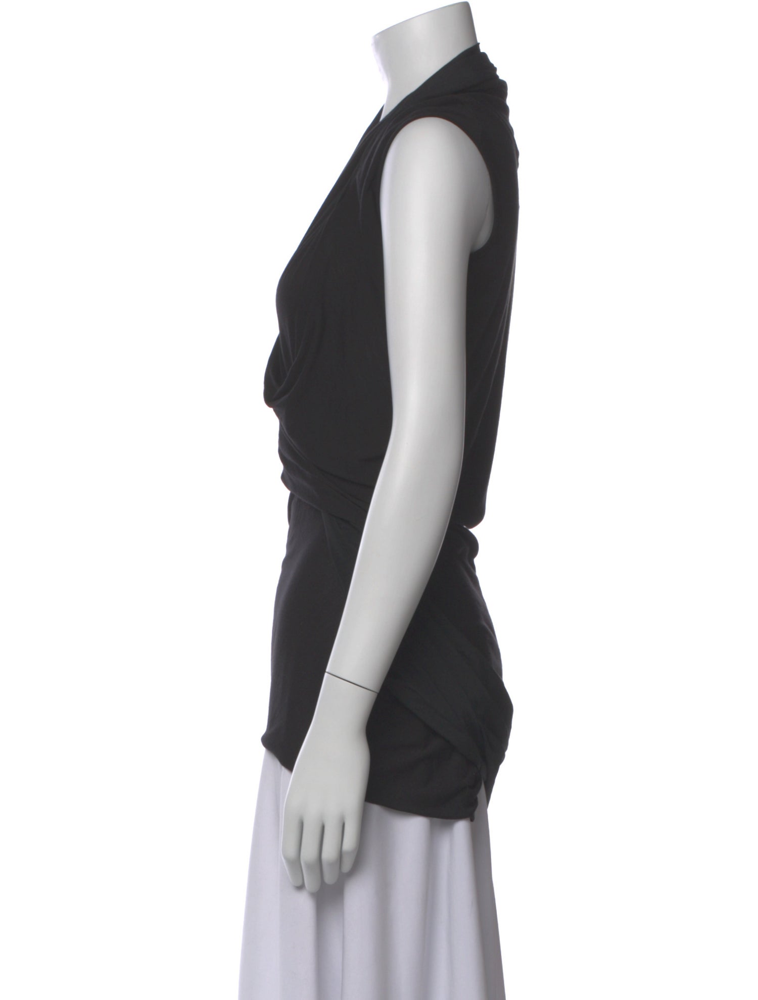 Rick Owens Lilies V-Neck Sleeveless Top