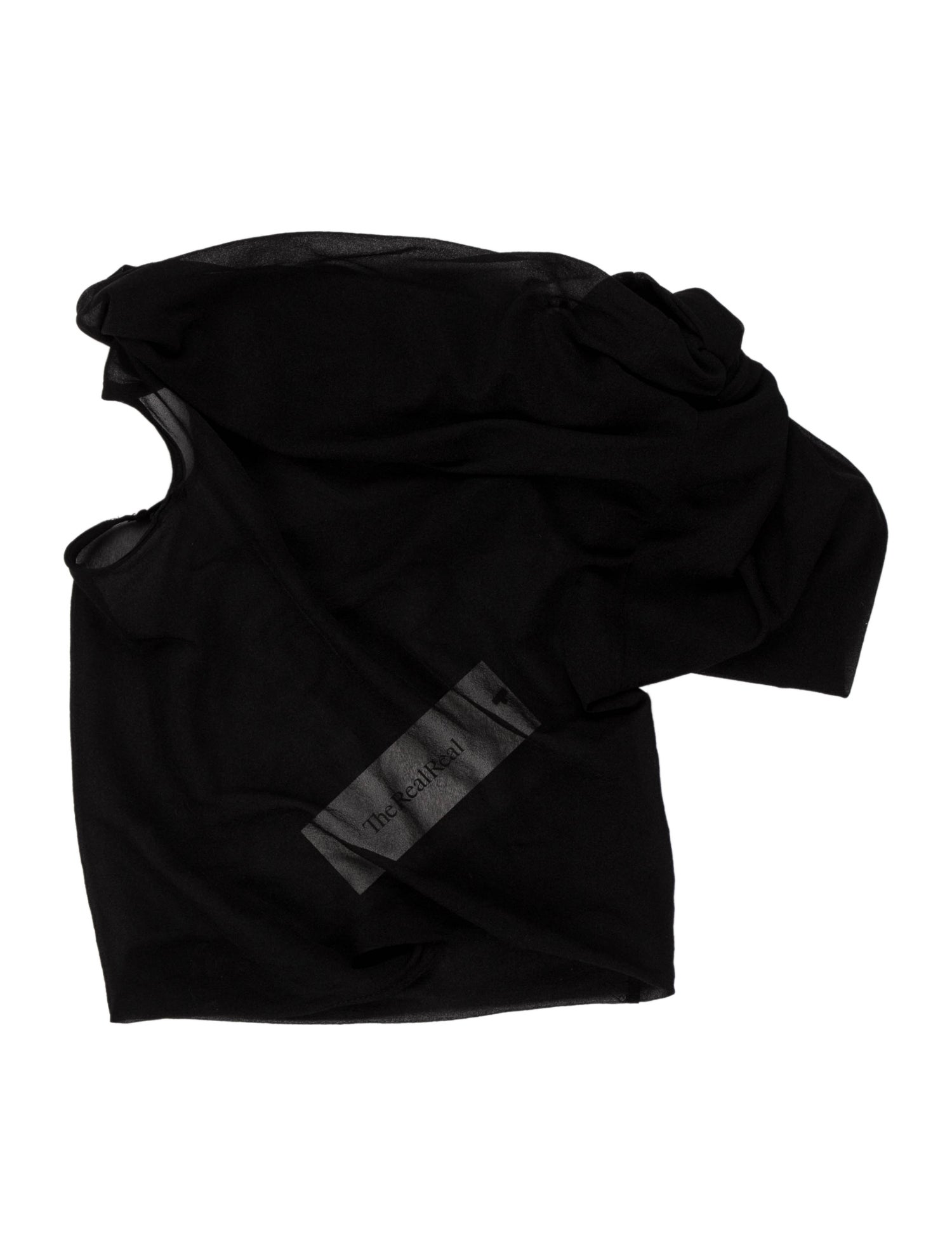 Rick Owens Lilies Off-The-Shoulder Sleeveless Top