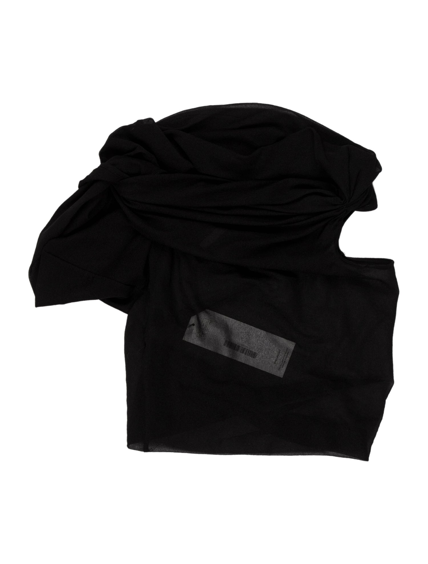 Rick Owens Lilies Off-The-Shoulder Sleeveless Top