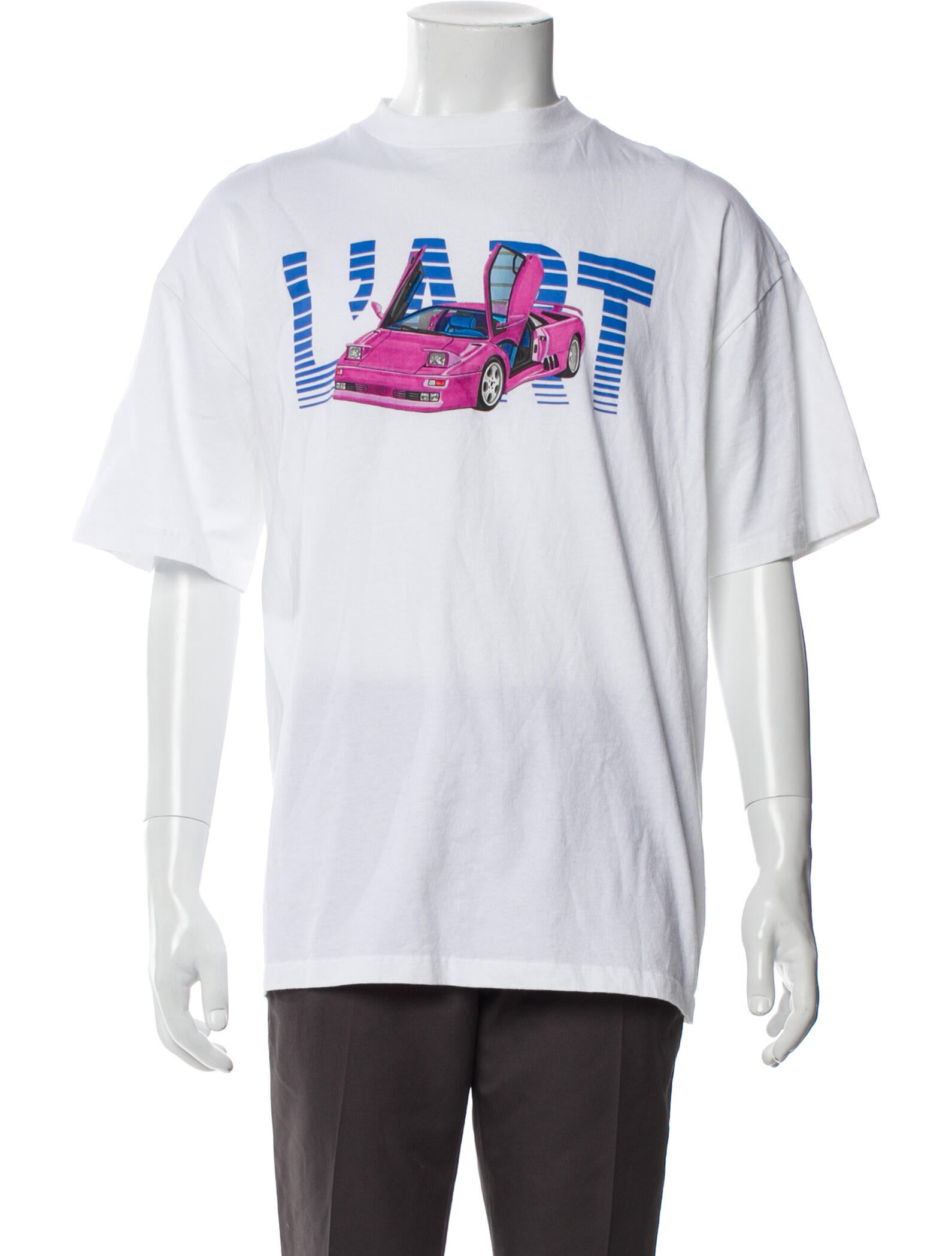 KAR Graphic Print Crew Neck T-Shirt