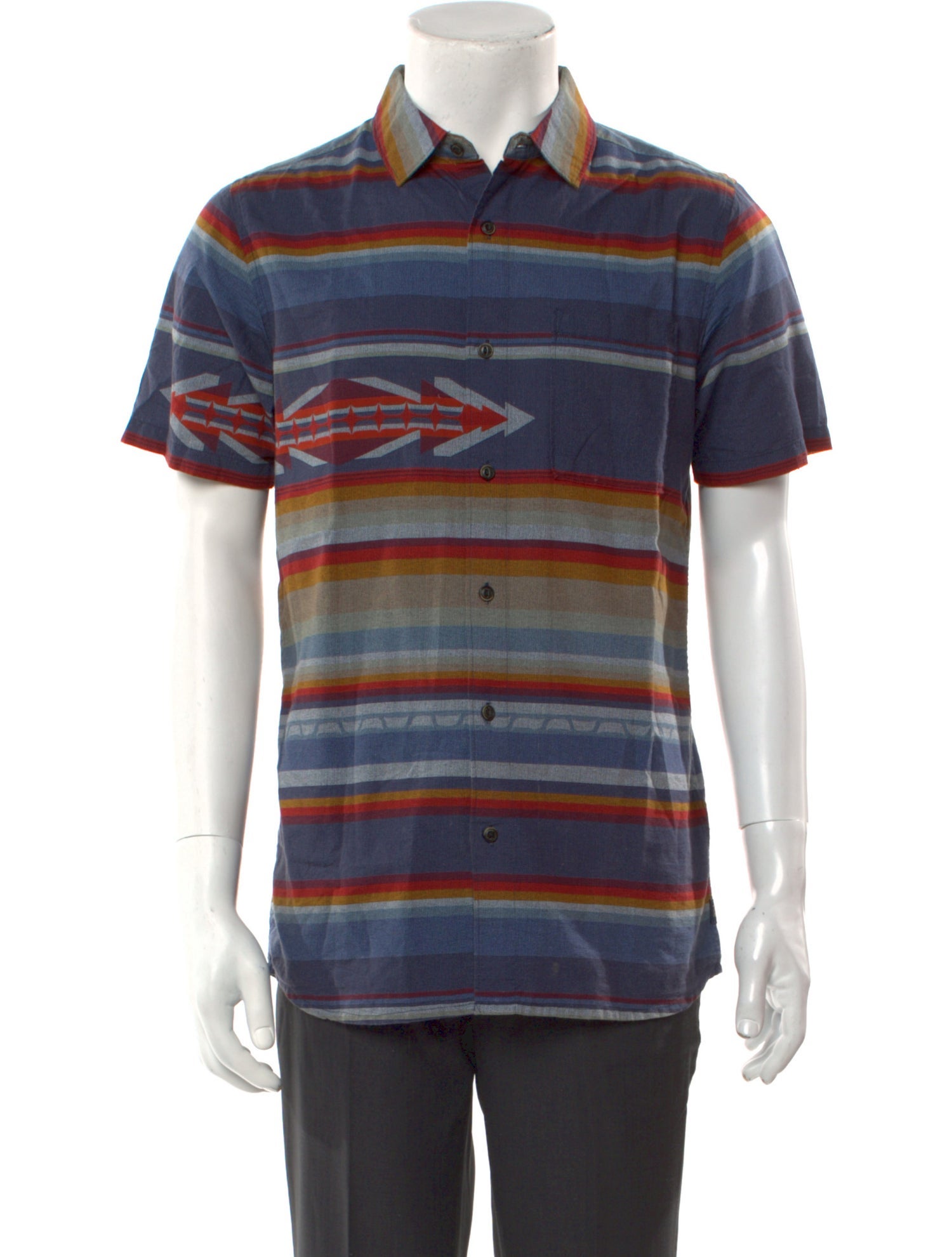 Roark Striped Short Sleeve Shirt