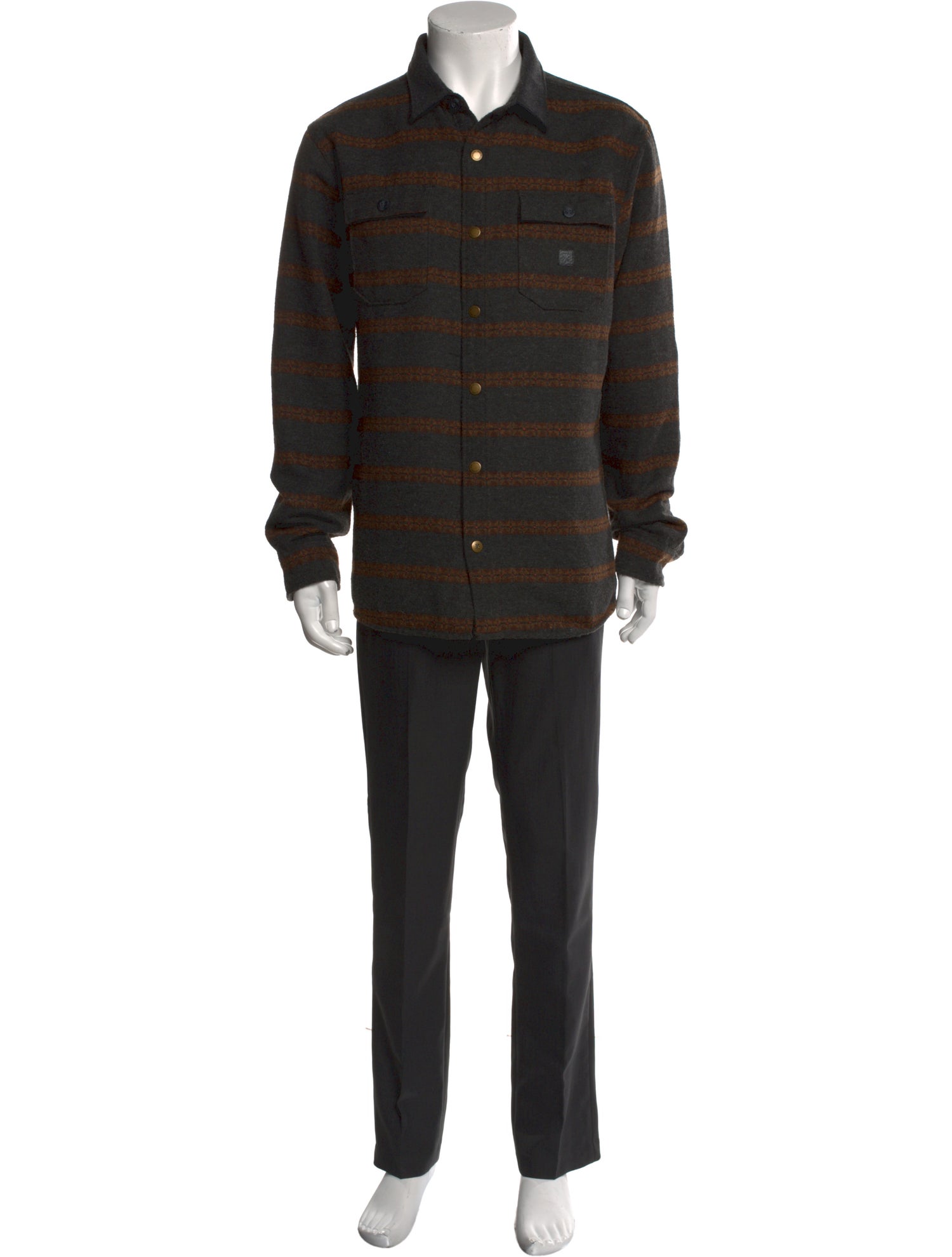 Roark Striped Long Sleeve Shirt