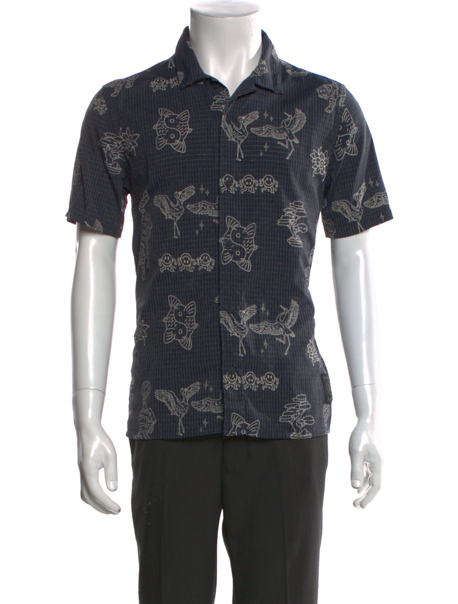 Roark Floral Print Short Sleeve Shirt