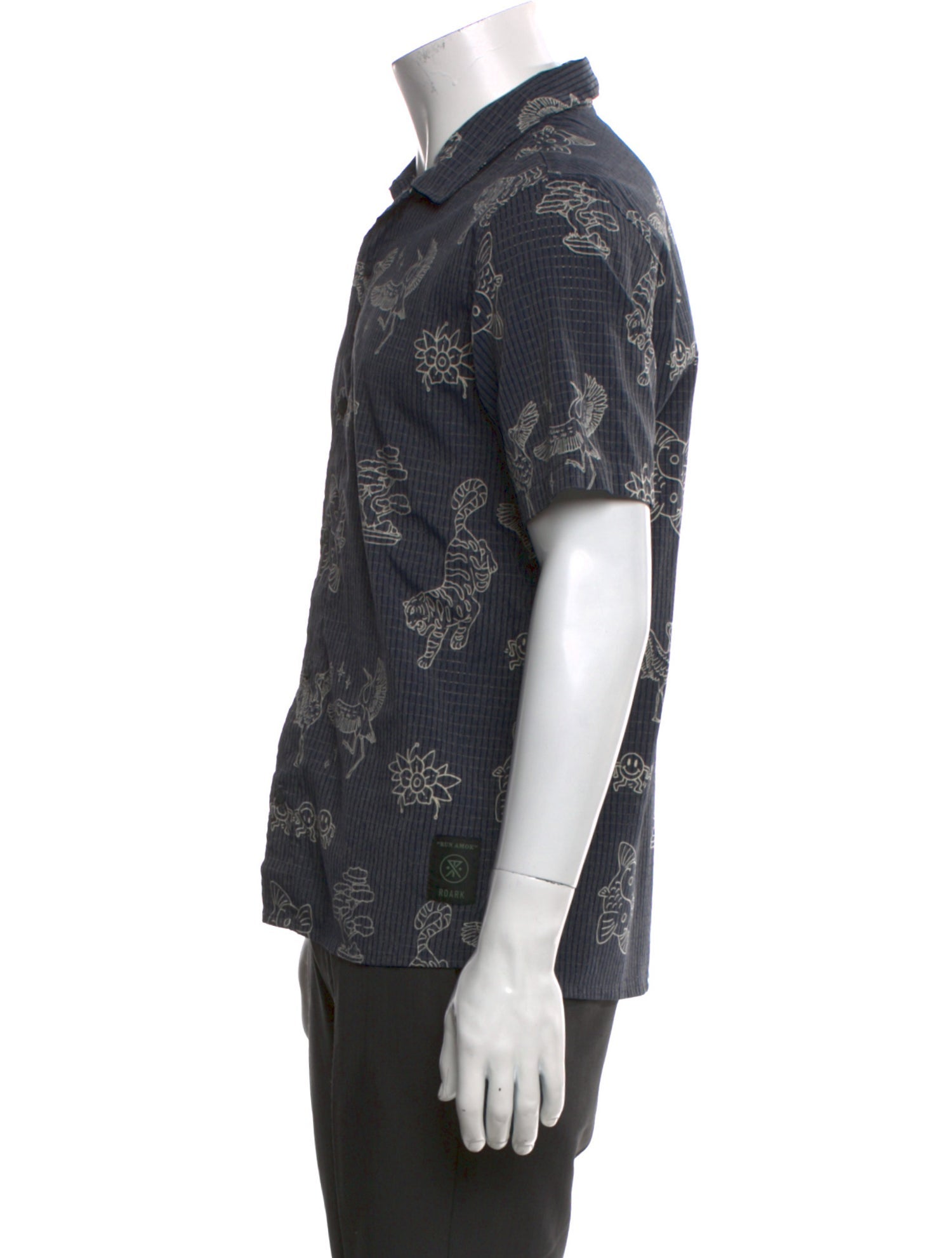 Roark Floral Print Short Sleeve Shirt