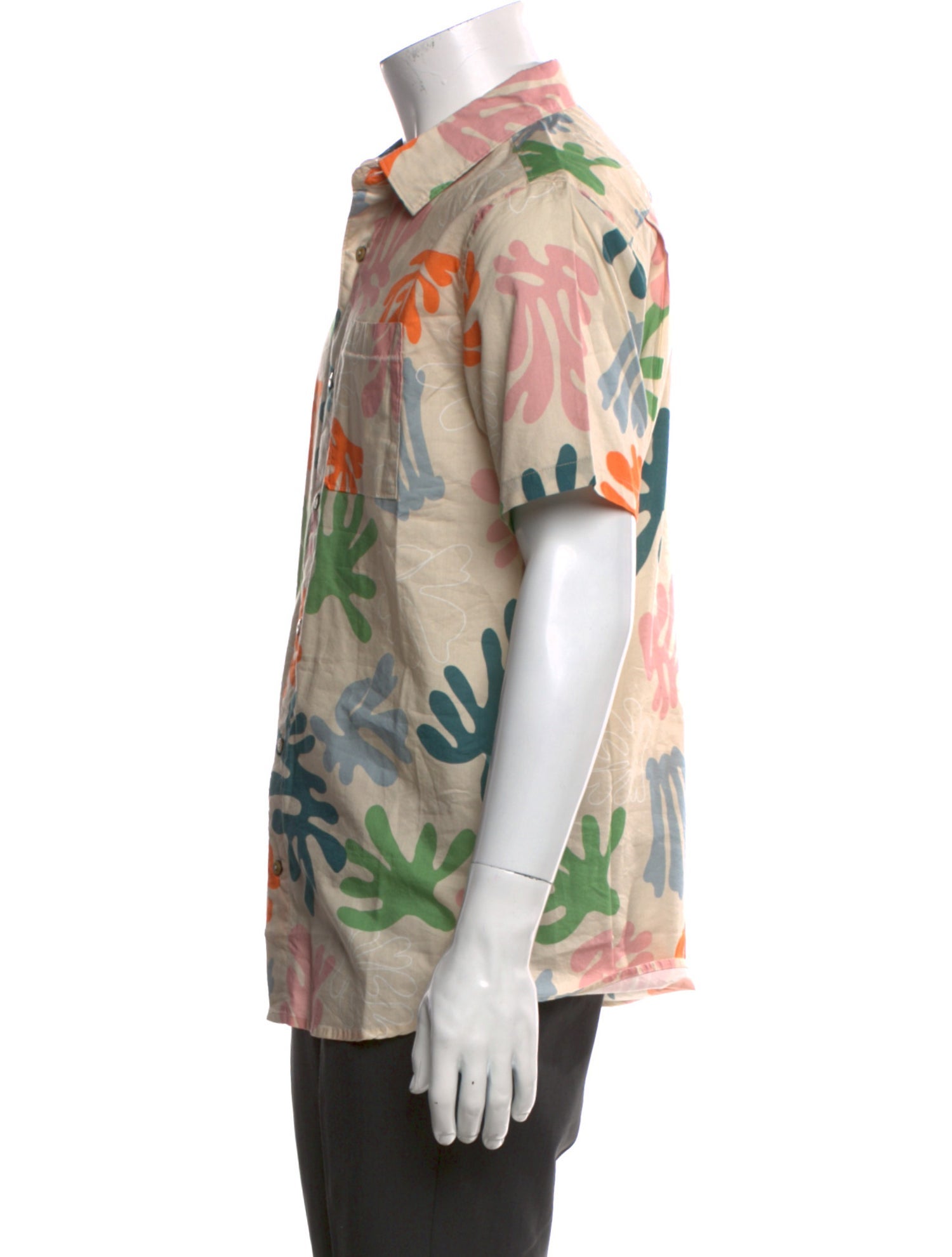 Roark Floral Print Short Sleeve Shirt