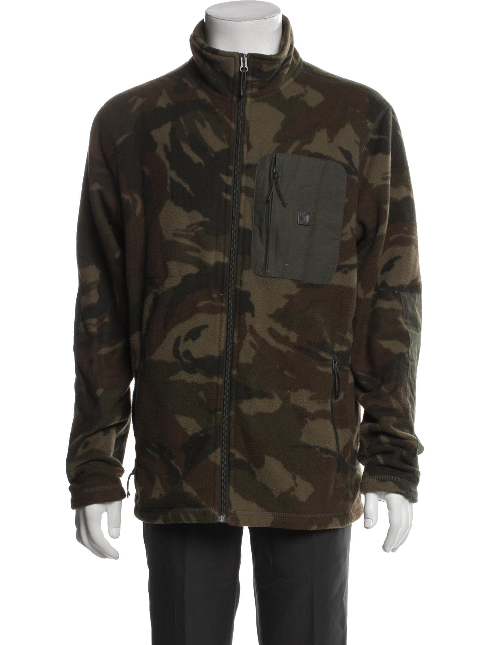 Roark Camouflage Print Utility Jacket