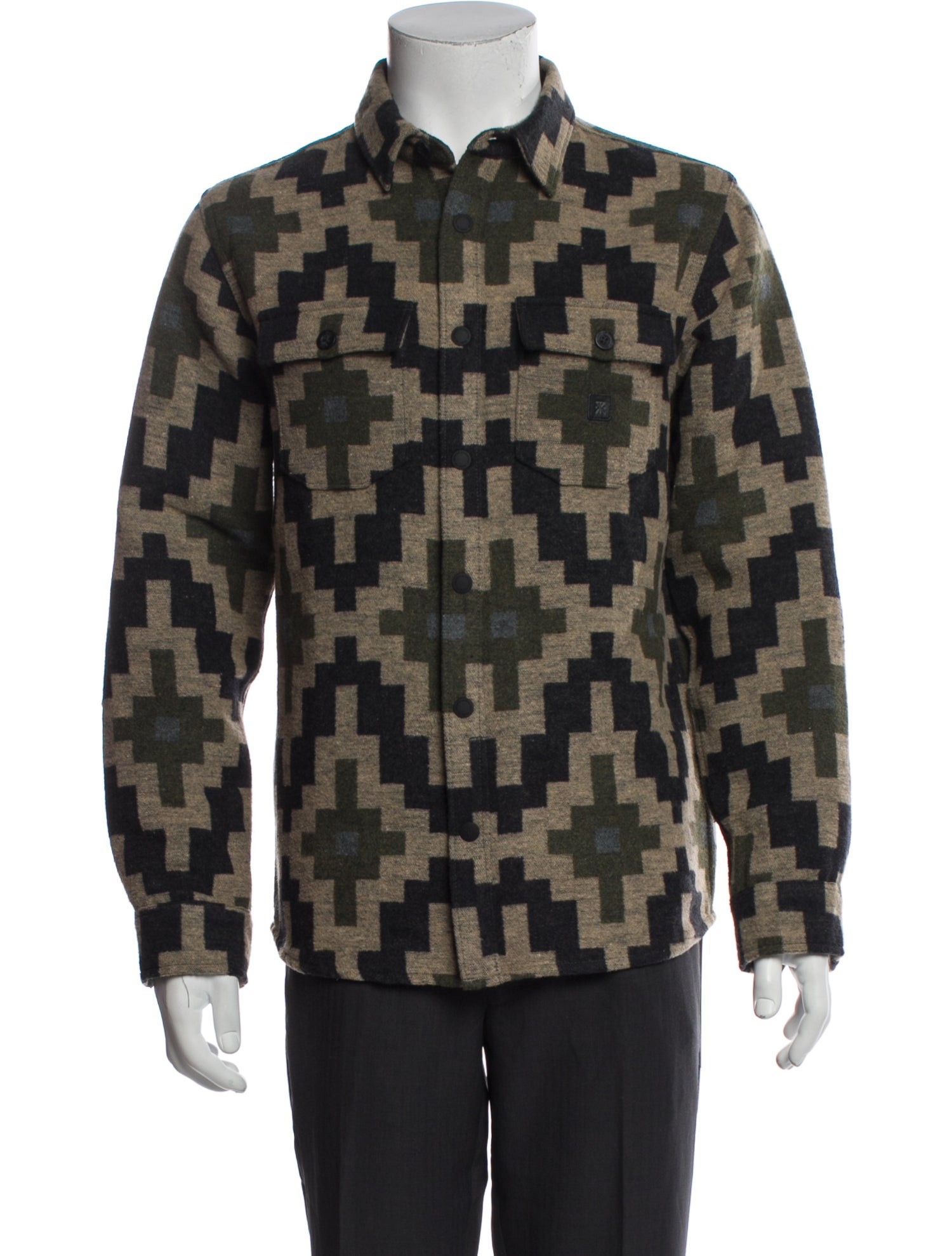 Roark Printed Utility Jacket