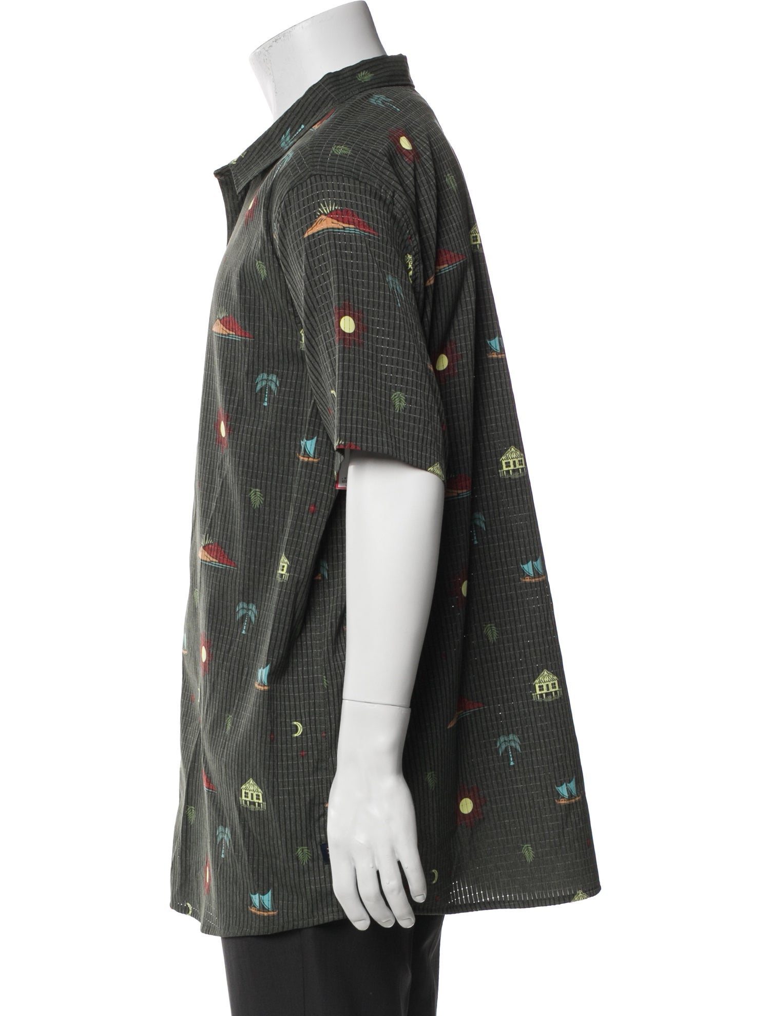 Roark Printed Short Sleeve Shirt w/ Tags