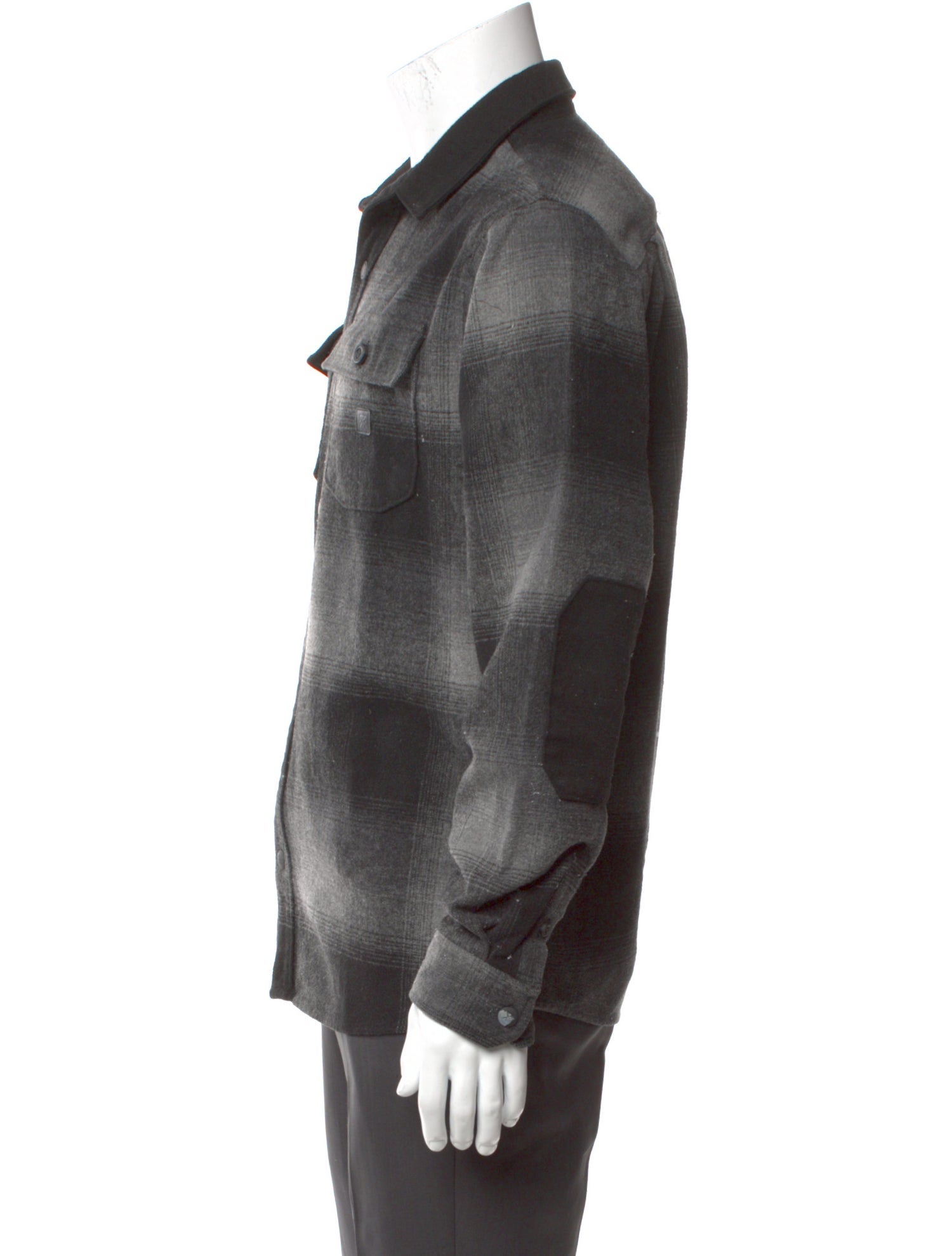 Roark Plaid Print Long Sleeve Shirt